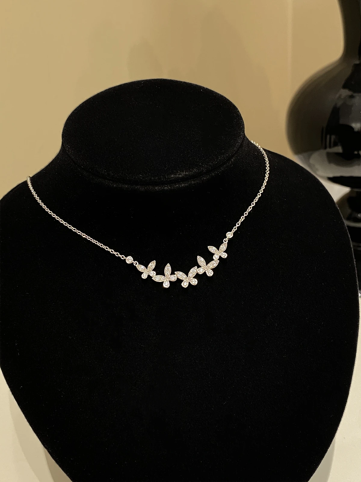 mini-collier-papillon-en-argent-sterling-925-chaine-de-clavicule-legere-de-luxe-haut-de-gamme-avec-diamants-a-haute-teneur-en-carbone