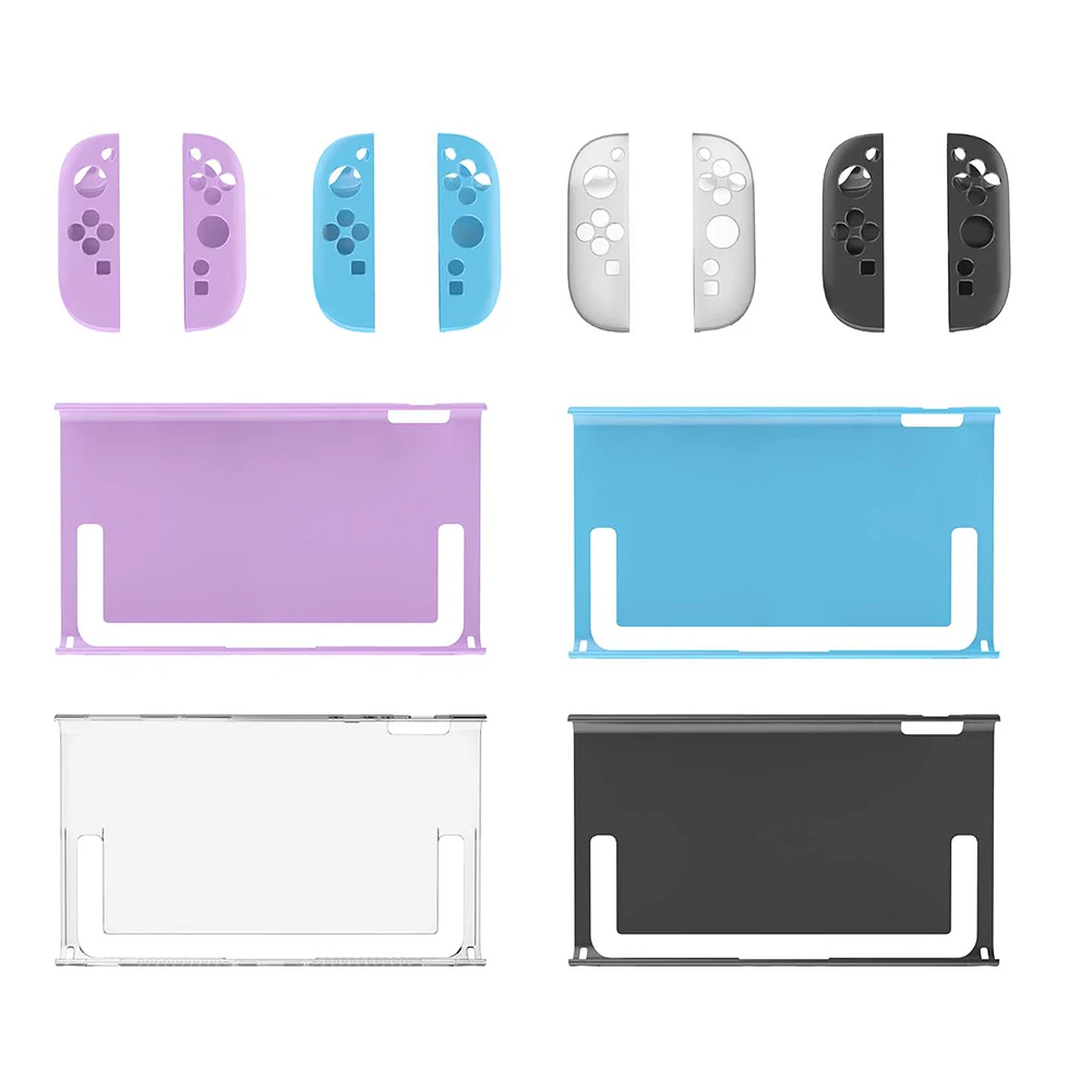 스위치 2 보호 슬리브 조이 콘 보호 쉘 커버 충격 방지 보호 케이스 용 Nintendo 용 TPU + PC 분리형 케이스