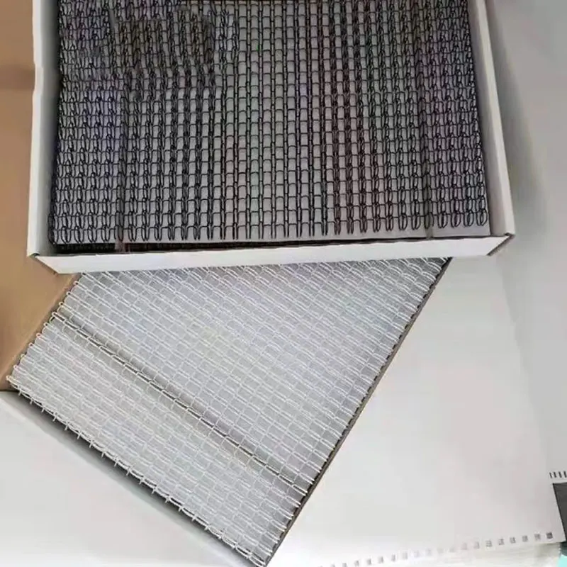 100pcs/Lot 3:1 Pitch 9.5/15.9mm Metal YO Double Wire Rings Coil Calendar Binding Loose-Leaf Notebook Spring Machine Binder