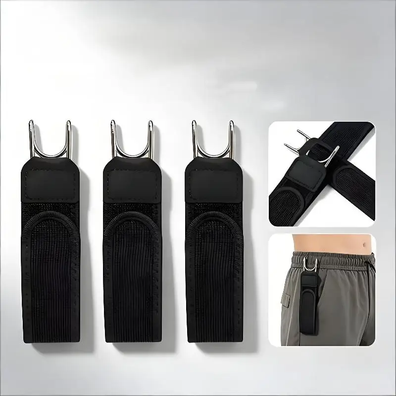 Elastische Gürtel ohne Schnalle, elastischer Gürtel für Damen und Herren, Unisex-Stretchgürtel für Hosen und Jeans, lässiger, schnallenfreier, verstellbarer Gürtel – Detail 6