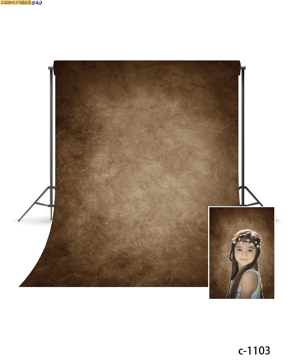 

Vintage Gradient Solid Color Photography Backdrops Props Brick Wall Wooden Floor Baby Portrait Photo Backgrounds MB-54