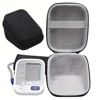 Carrying Storage Travel Bag Shockproof Protective Pouch Anti-scratch Upper Arm Blood Pressure Monitor Case for Omron Yuwell