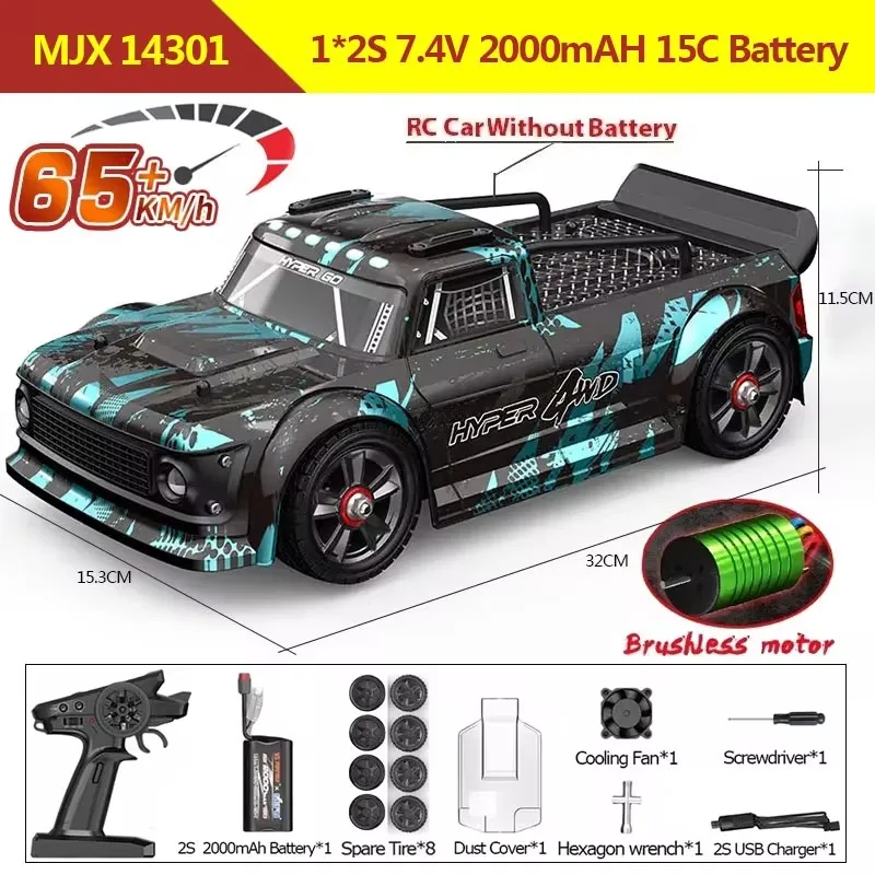 ハイパーゴー MJX 14303 14302 14304 1/14 4WD RCカー 65km/h