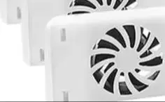 

Three-Fan Smart Cooling Fan Fireplace Fan Heating Radiator Airflow 30/50CFM Energy Saving Automatic Thermostat