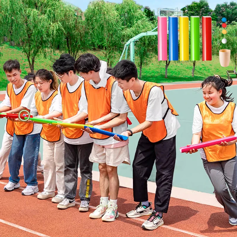 Giant Outdoor Collective Games Kindergarten Indoor Kid Garden Play Company Team Building Sport Toys for Adult Party Recreation