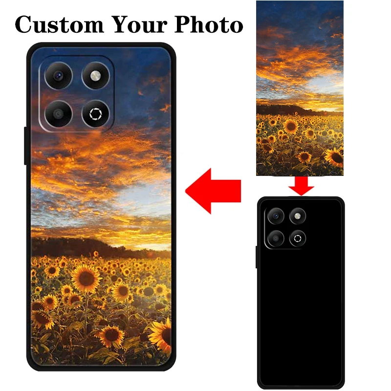 Customized DIY Soft TPU Protect Phone Case For ZTE Blade A35 A55 A75 A54 A53 A73 A34 A33S A53 Pro Plus A73 A72 5G 4G Cover A 54