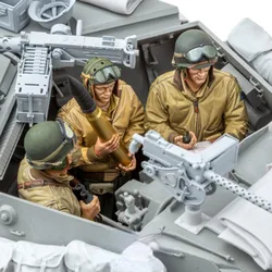 1/16 Scale Resin Figure Assembly Model Kit WWII US M10 Tank Crew Historical Hobby Miniatures Unassembled Unpainted Free Shipping