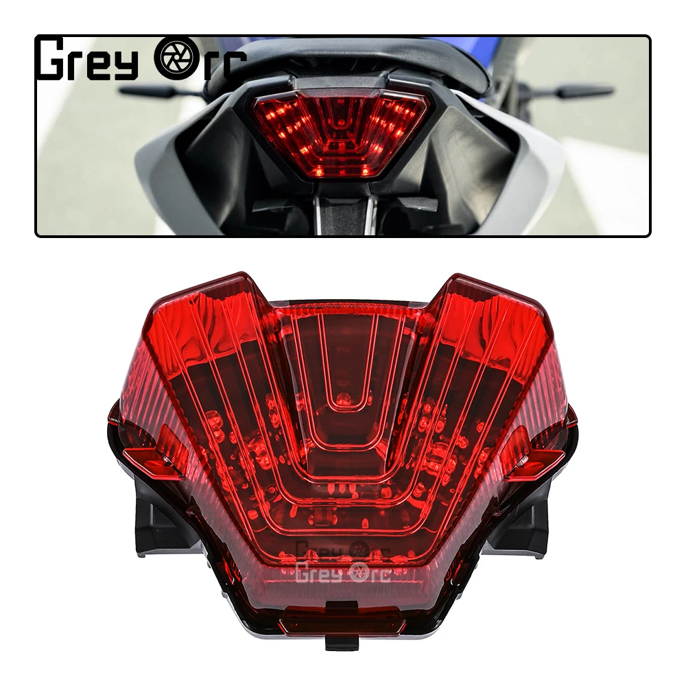 Rear Tail Light Brake Turn Signals Integrated LED Light For Yamaha MT-07 MT07 2018 2019 2020 2021 2022 2023 2024