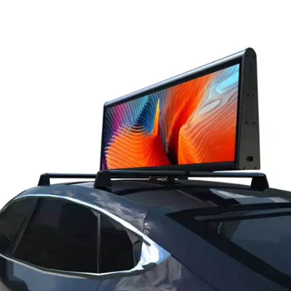 Taxi Top Led Display P2 P2.5 P3 P4 P5 Double Side Advertising Car Roof Topper Led Display Sign Taxi Top Outdoor Led Screen