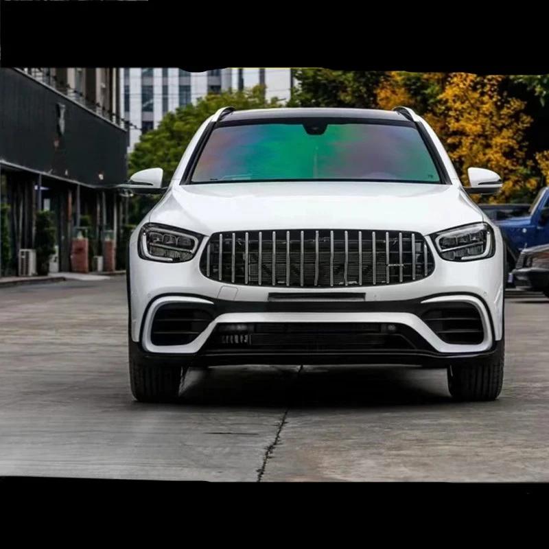 

Factory Price Upgrade 63 Body Kit Front Rear Bumper Kit with Grille Diffuser for - GLC