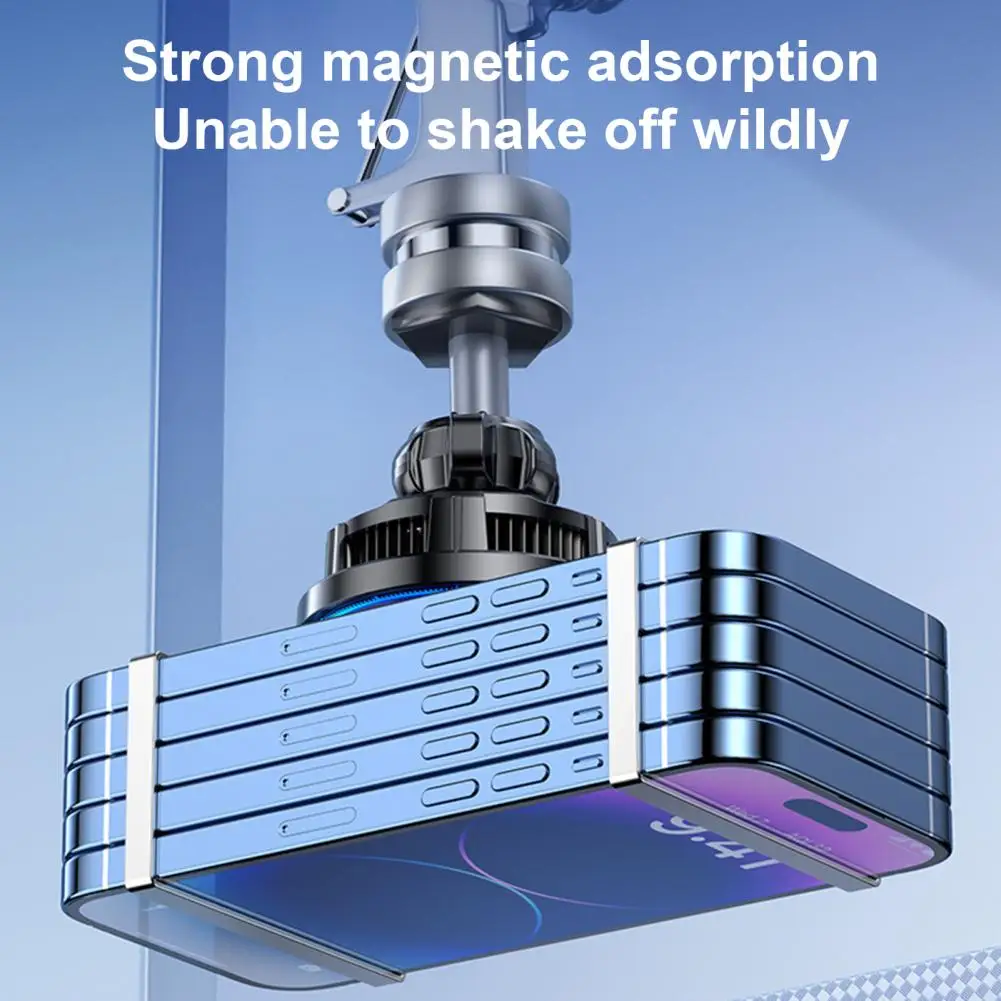 

Подставка для мобильного телефона, крепление для мобильного телефона, беспроводная зарядка, магнитный автомобильный держатель с вращением на 360 градусов для быстрого зарядного устройства автомобиля