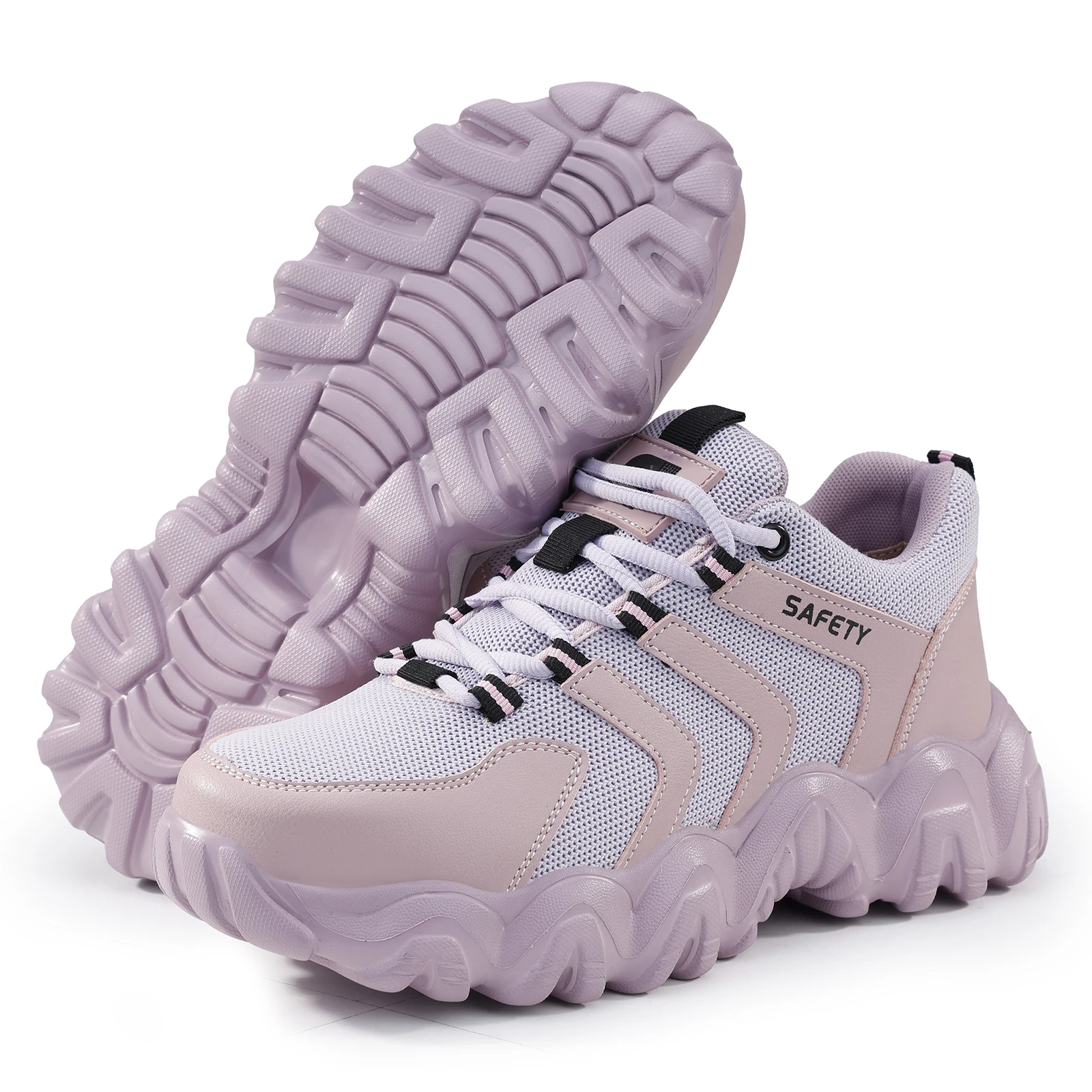 

GUYISA Men's and Women's All-Weather Work Shoes with Breathable Design, Made of EVA Material, Anti-Slip and Anti-Puncture Sole