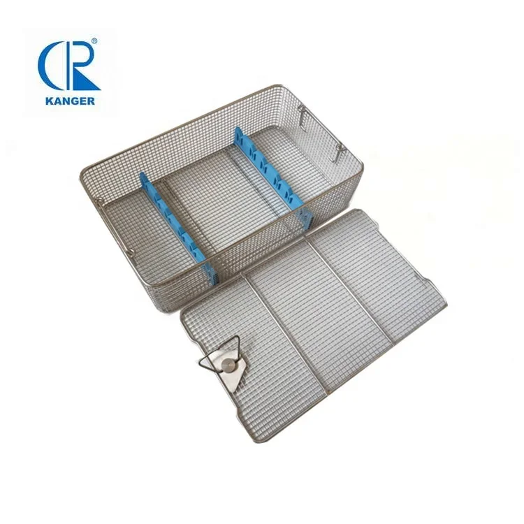 Reusable Aluminium Alloy VATS Sterilization Tray Box For Thoracoscopic Instruments