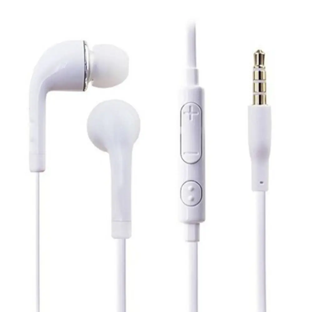 Simple Earbuds In-Ear Wired Earphone Wired Stereo Wired Headset Built-in Microphone Lightweight 3.5mm Earphone Sports