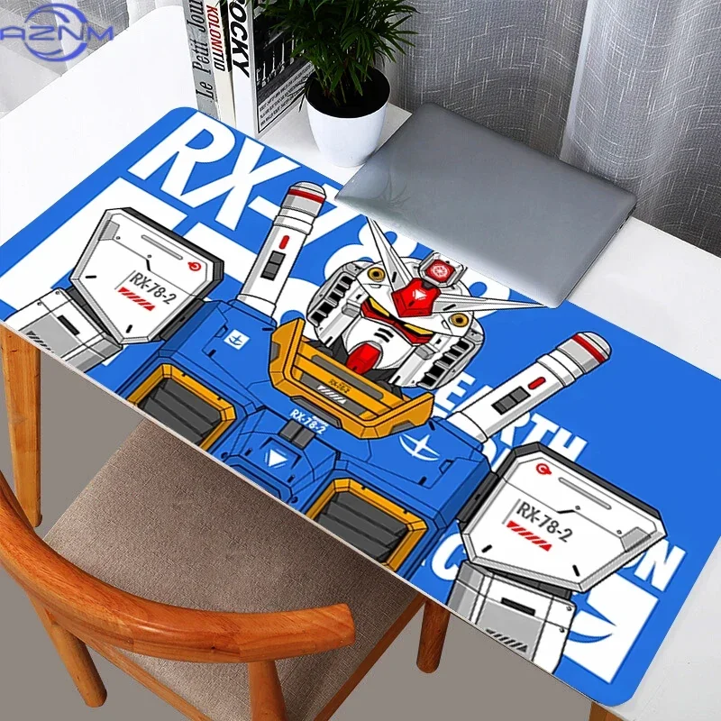 Rubber Mouse Pads Gundam Mouse Pad Gaming Large Dywan Gamer Keyboard Desk Mat Table Carpet Mousepad XXL for Computer