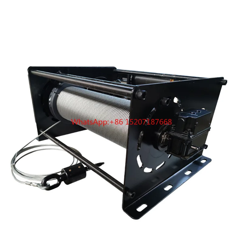 Factory Supply Digital Electric Winch Servo Customisable PLC Programming Variable Speed Stage Flying Winch Aerial Shows Steel