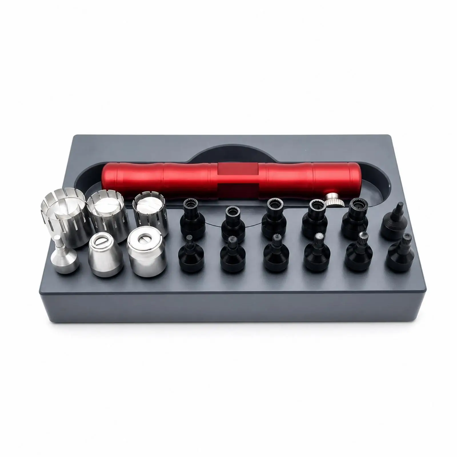 Watch Repair Tool Kit with Tray Interchangeable Watch Repair Kit Compact