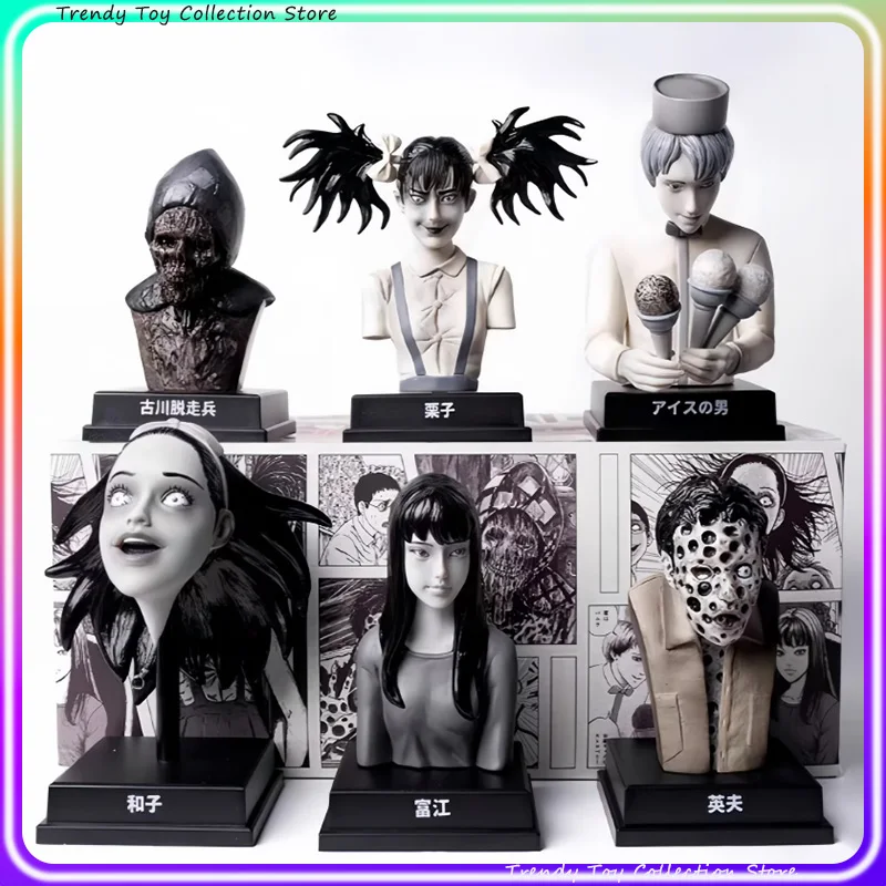 

New UNBOX Junji Ito's Strange Box Blind Box Series Vol. 2 Second Generation Collectible Figurine Tomie Merchandise Figurine