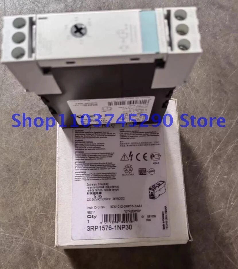 1PCS Brand 3RP1576 1NP30 Original Fast Shipping 3RP1576-1NP30 In Box PLC Module New 3RP15761NP30