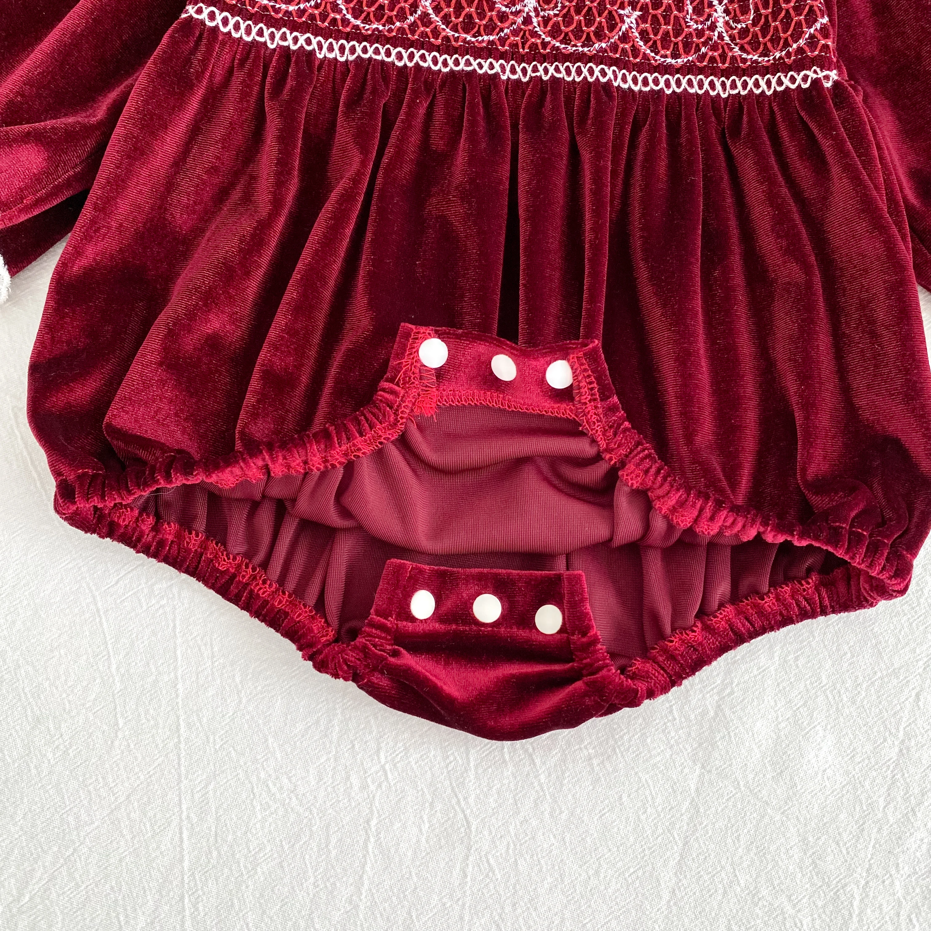 2023 Weihnachten 0-24 M Baby Mädchen Overall Casual Bogen Gestickte Lange Ärmel Neugeborenen Strampler Weihnachten Party Kleinkind nette Kleidung – Detail 27