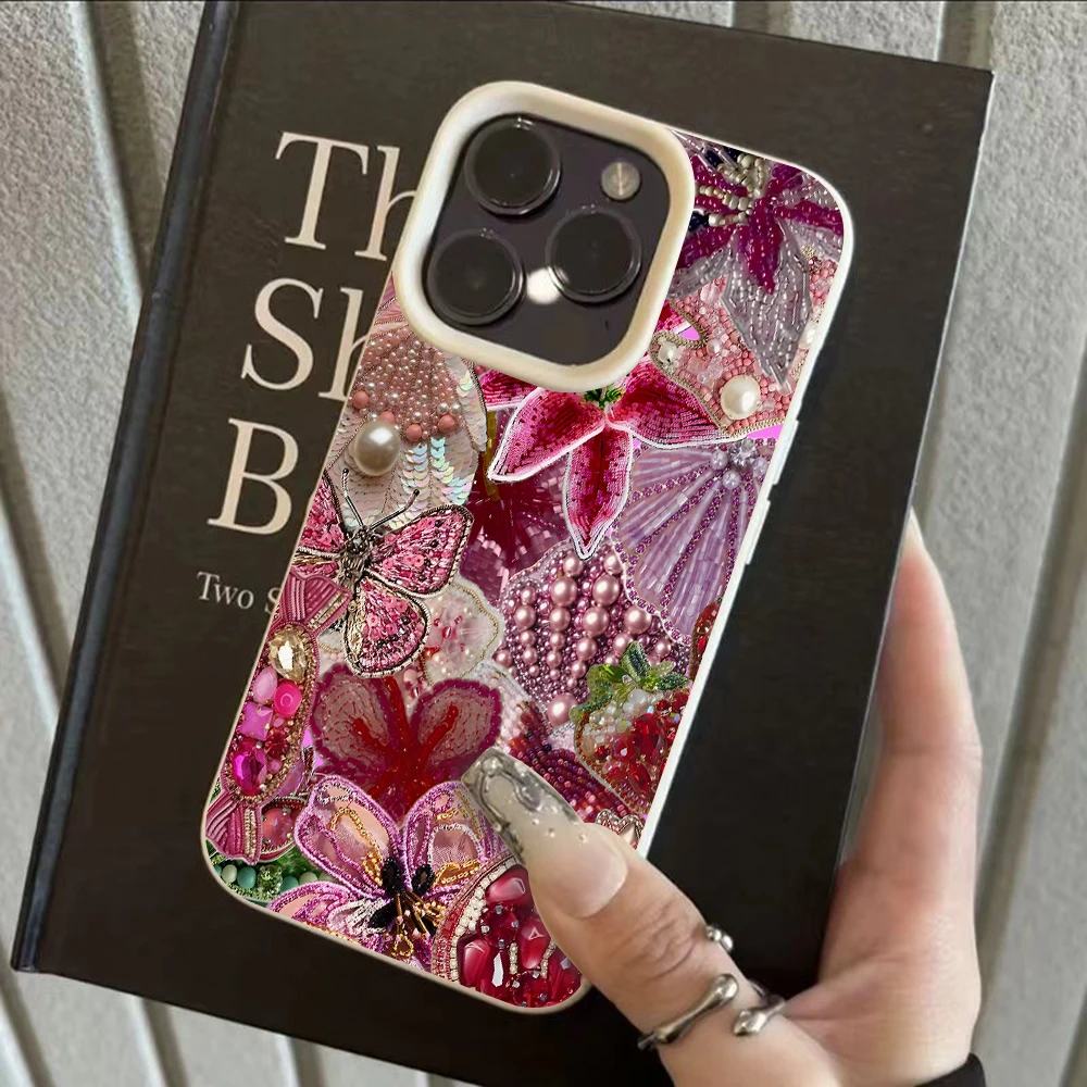 Винтажный розовый чехол для те – обзор и цена Vintage Floral Pattern Soft Case