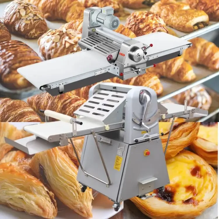 

Automatic Bakery phyllo puff pastry laminadora de masa de panaderia 30 kg roller mini small dough sheeter flatten machine price