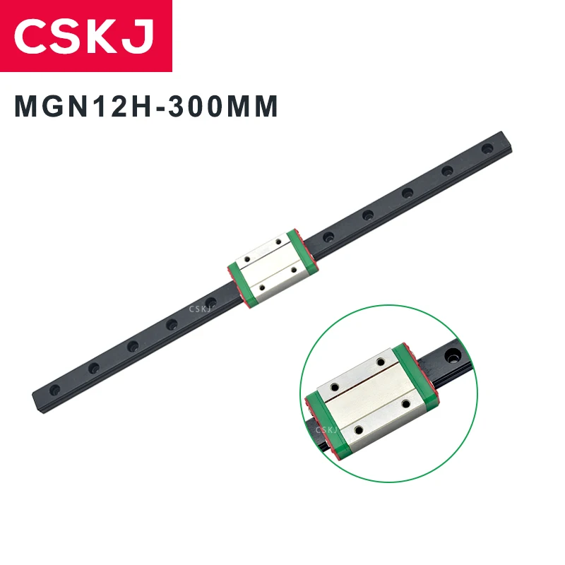 VzBoT Vz235 Vz330 Linear Rail MGN12H MGN9H 300MM 400MM Vzbot 3D Printer Vzbot 235 Vzbot 330 Black Linear Rail Kit