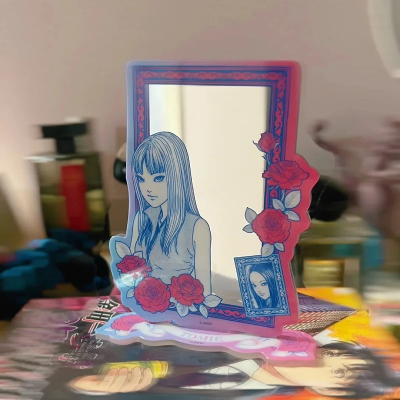 Nowość Junji Ito Tomie Kawakami Akrylowa Dekoracja – Kolekcja Dwóch Form Mroczna Figurka Anime z Kreskówki Horror Manga Unikalny Prezent dla Fanów