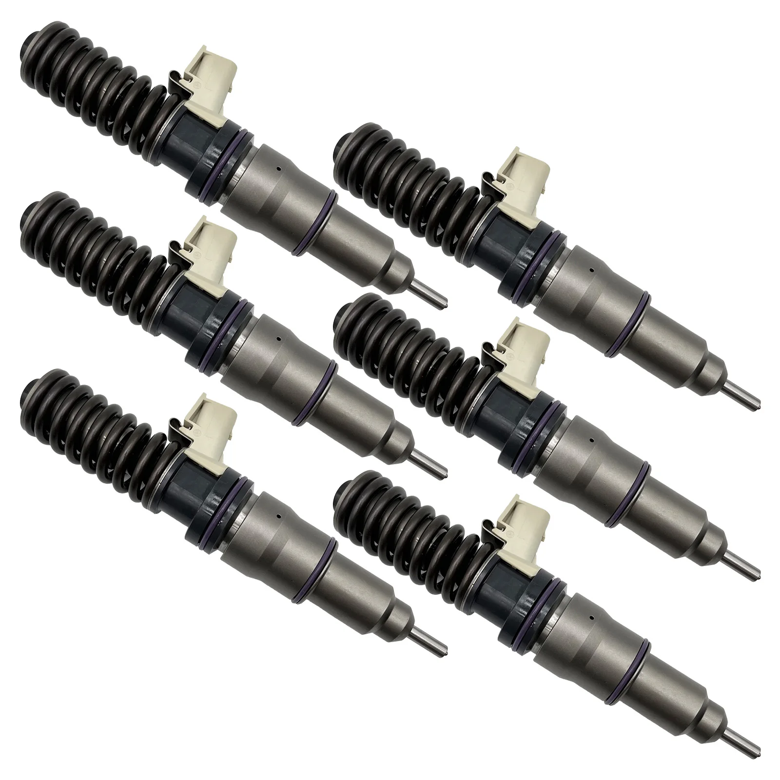6PCS Fuel injector BEBE4F06001 Fits for Delphi E3.3-4F Engine