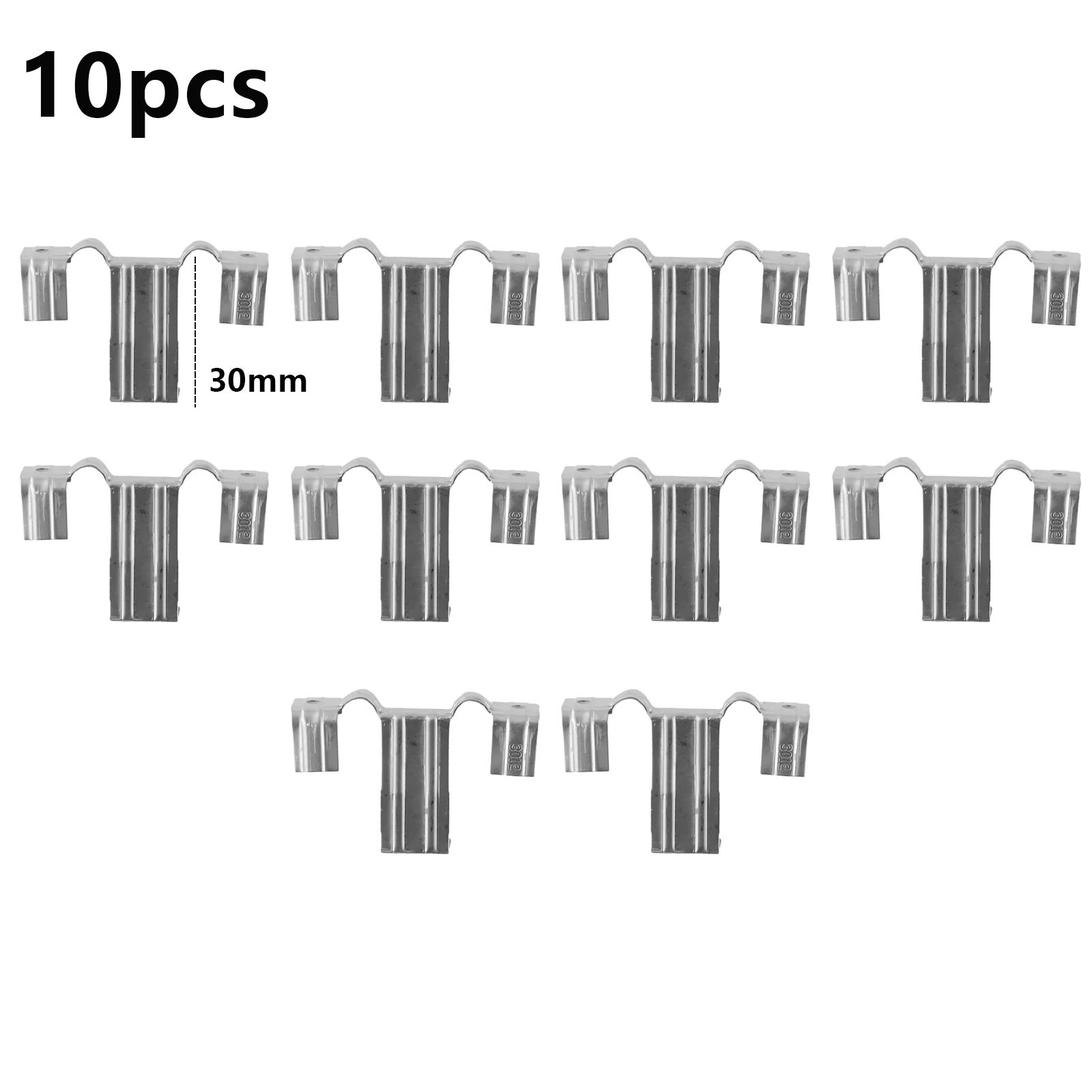 10PCS Stainless Steel Solar Panel Photovoltaic Water Guide Clip Photovoltaic Panel Drainage Buckle Water Drain Clip 30/35/40mm