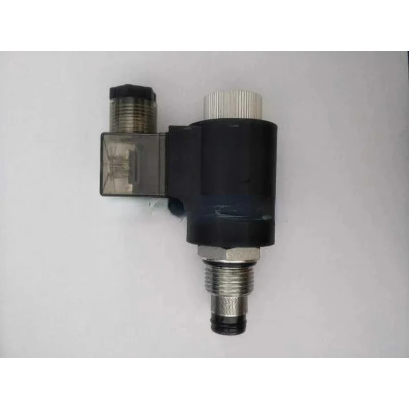 Two-position Two-way Threaded Cartridge Valve DHF10-220 Normally Closed Solenoid Hydraulic Valve Power Unit Accessories