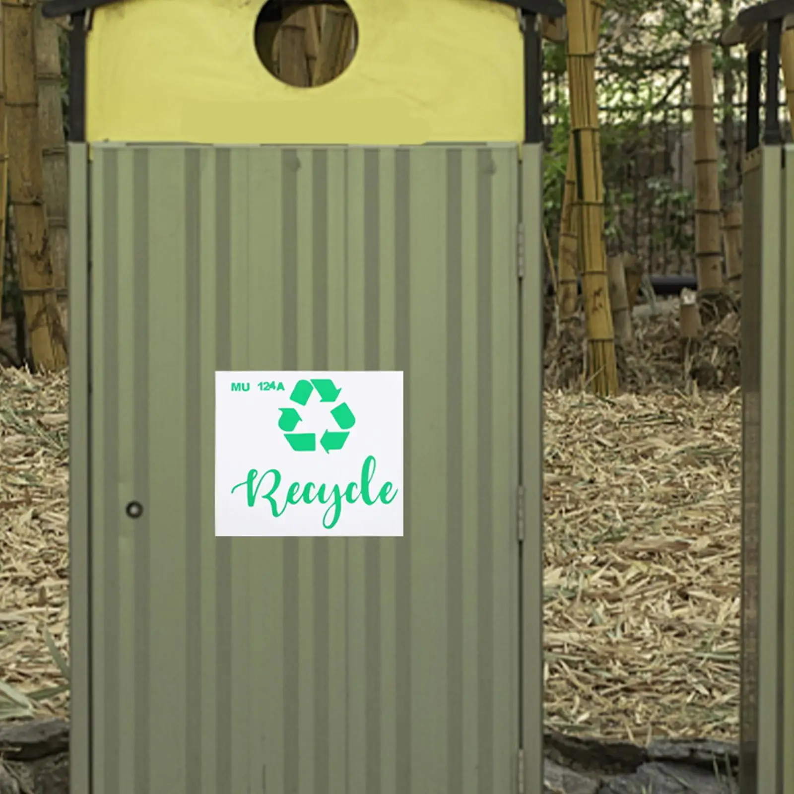 Garbage Classification Mark Waste Container Decals Stickers Recyclable Sorting Trash Pvc Recycling Adhesive Can Label