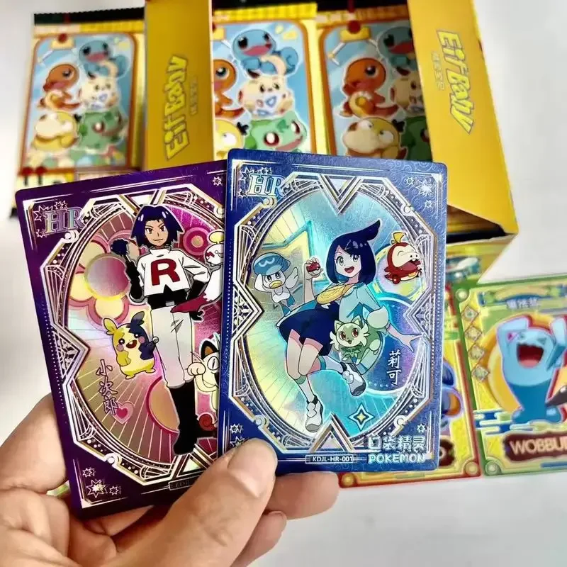 In Stock 30 Bag Pokemon Anime Game Elf Card Luxury Pet Card Collection Exchange Box Cards Toys Children Hobbies Kid Toy Holiday