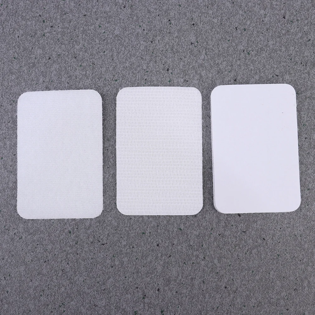 

30Pcs Non Slip Carpet Patch Anti-Skid Rug Stickers White 40x60mm Fixation Tape Hardwood Tile Carpet Anti-Slip Patch