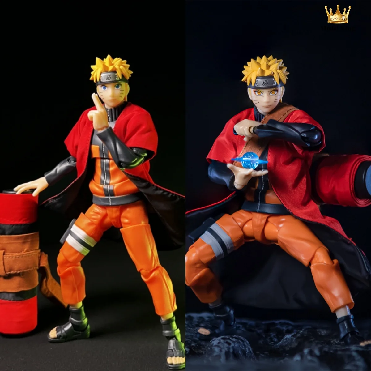 Handmade shf 1/12 Scale Naruto Fairy Robe Scroll Two Piece Clothing Set  Accessories 6” Male Soldier Action Figures Body Model