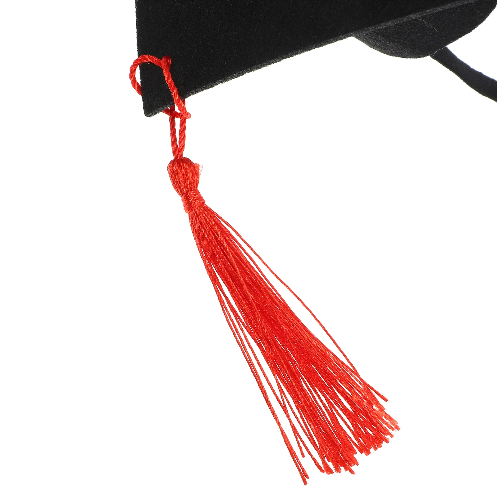 

1pc Pet Graduation Cap Small Animal Hat Decorative Tassel Costume Photo Prop For Hamster Chinchilla Guinea Pig Party Accessory L
