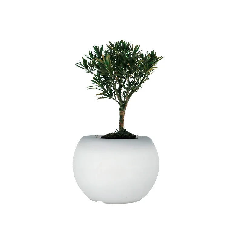 TYLA New Product 16 Colors Desk Lamp With Remote Control Waterproof IP65 Plant Pot USB Table Lights for Home Villa Decoration