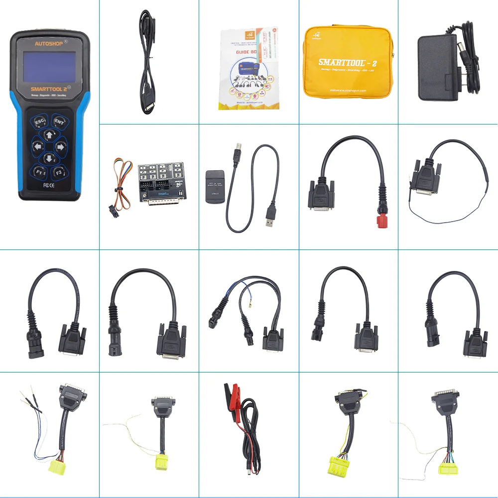 Autoshop Smarttool2 motorcycle scanner SMART TOOL2 Full system diagnostic programming smart key (with Tmax ) and ODO adjust