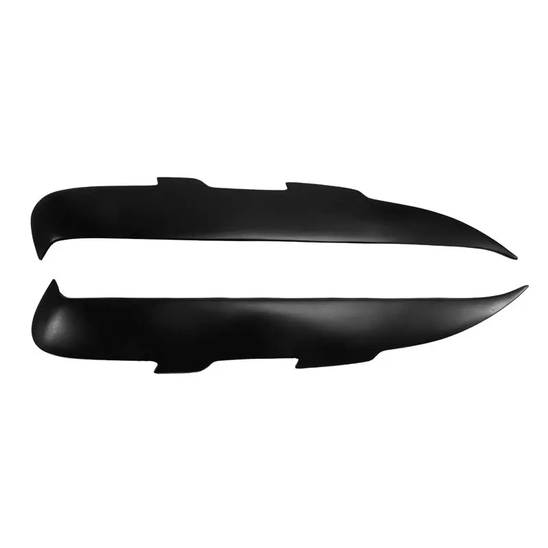 

Matte Black Resin Front Headlight Eyebrow Eyelid Strip For Mazda MX-5 2009-2015-N30R