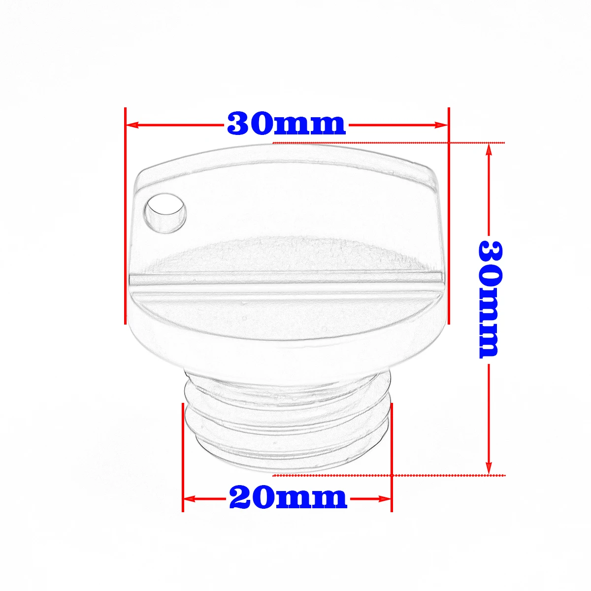 M20*2.5 Oil Filler Cap Plug For YAMAHA YZ 68 85 125 250 YZ1250 YZ250 YZ 250F 450F FX WR250F WR450F MT-09 FZ-09 T-MAX 2008-2023