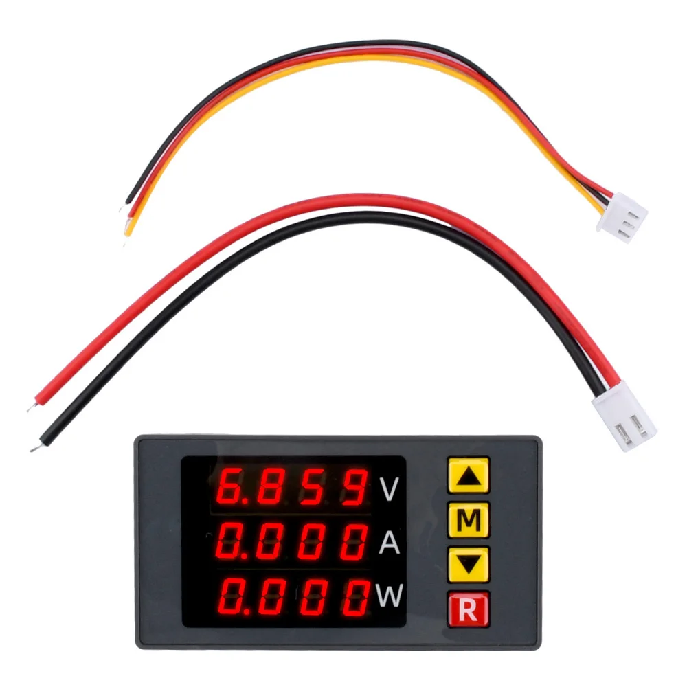 0.000~1000W 4Bit LED Digital Voltmeter Ammeter Wattmeter Current Energy Meter Detector Tester Power Supply