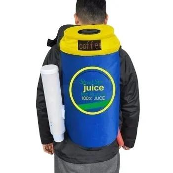 202515L Wholesales portable backpack water dispenser for Beer Beverage with speakers/vendor vending seller hawker mobile portabl