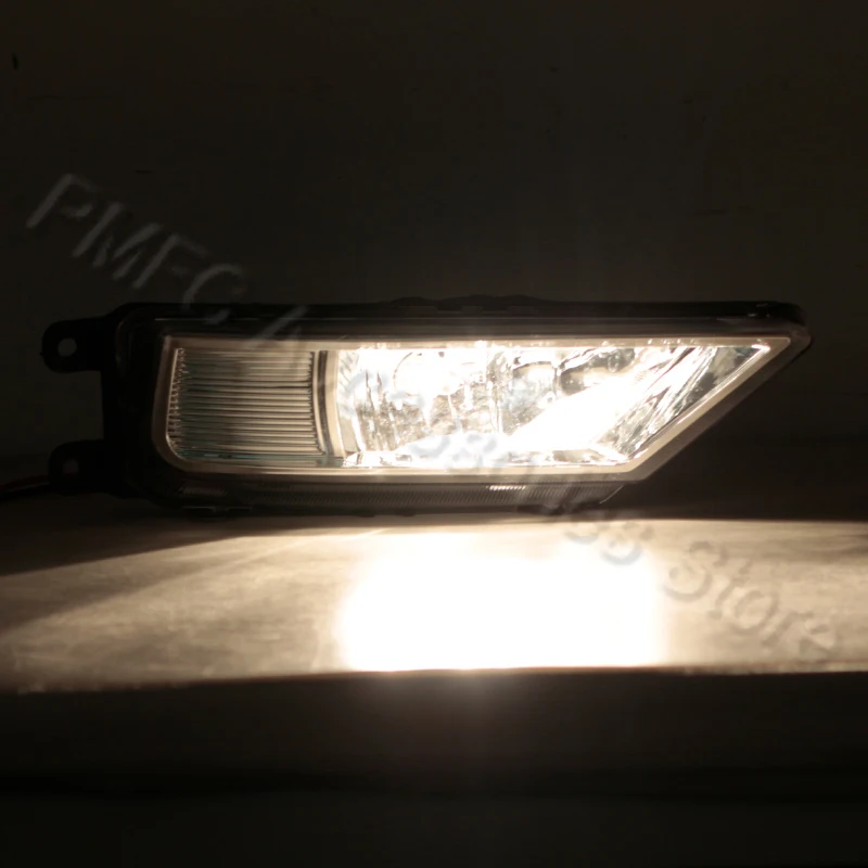 Fog Light Car Front Bumper Fog Lamp With Bulb Halogen For VolksWagen VW Tiguan 5N 2016 2017 2018 2019 2020 2021 5NA941061