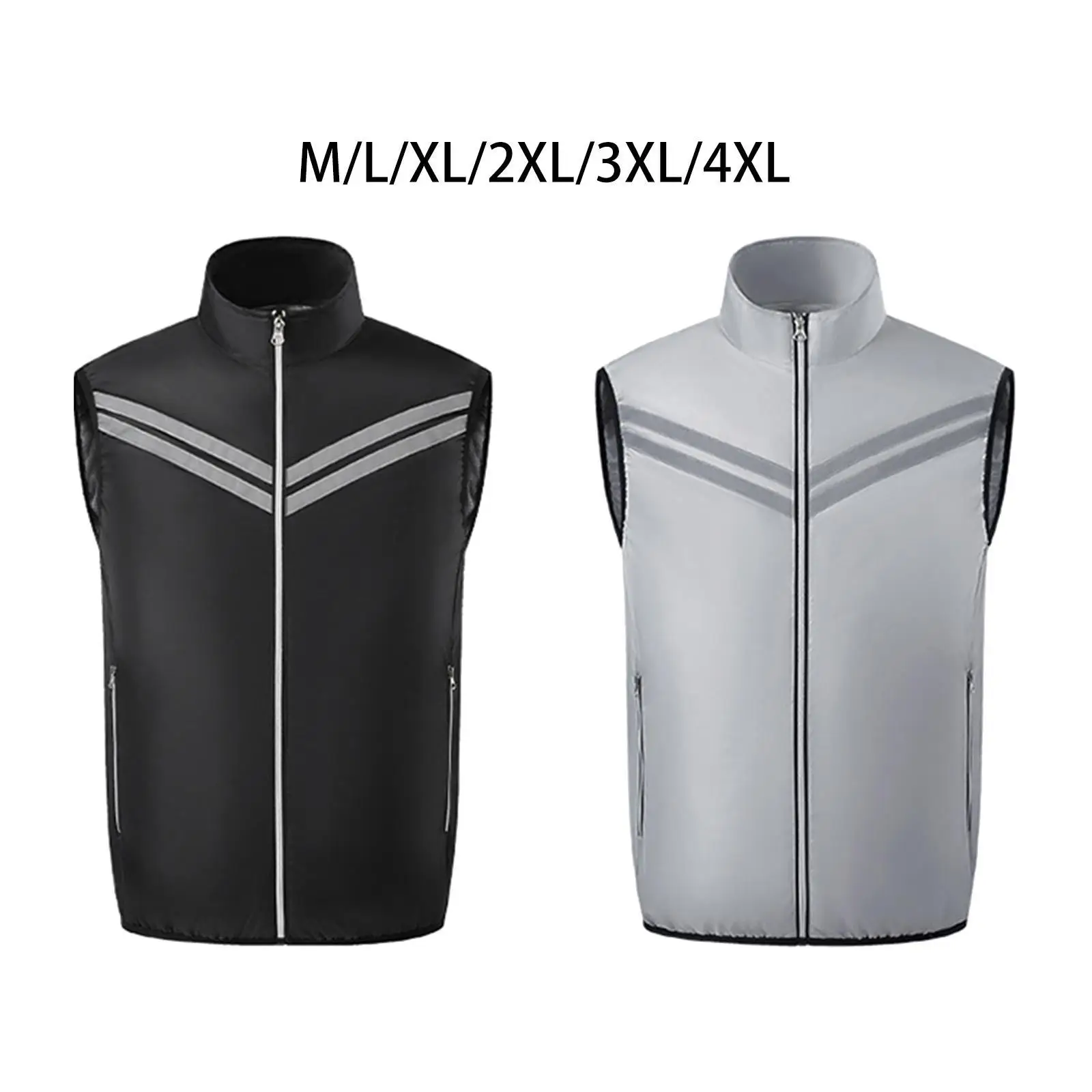 

Cooling Fan Jacket 2 Fans Wearable Portable Cooler for Cycling Hiking Summer
