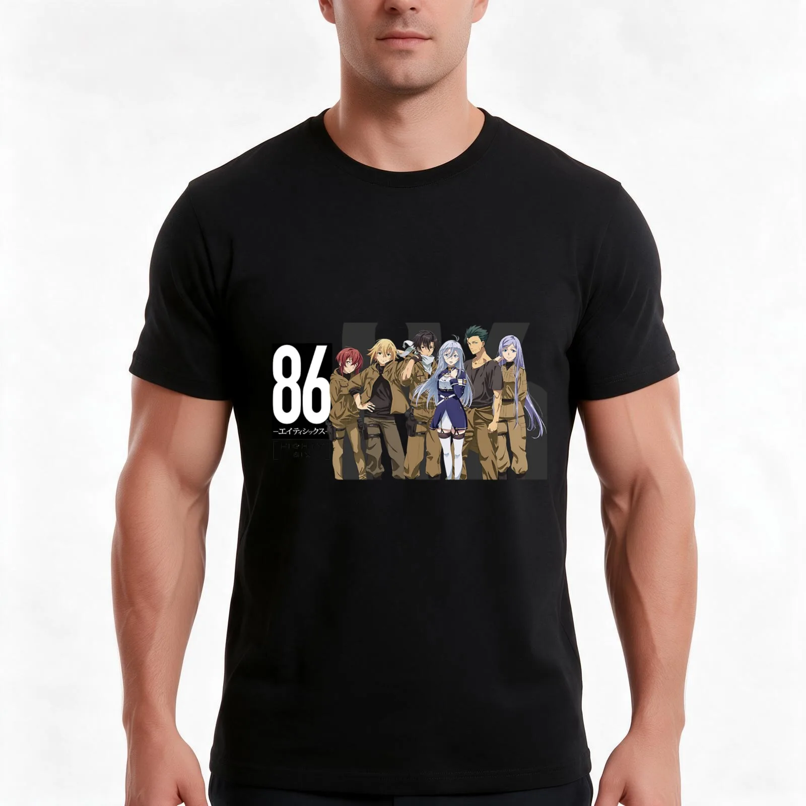 Kenang Kenangan, 86 Eighty Six T-Shirt, Summer Casual Cotton Tee, Oversized Streetwear Tops, Vintage Graphic Print, 100% Cotton