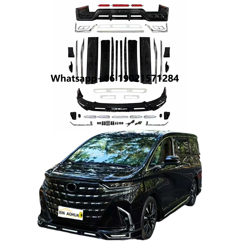 

Factory Best Price Auto Parts Body Kit for ALPHARD/VELLFIRE 40 Series Upgraded Bumper Spoiler Side Skirt