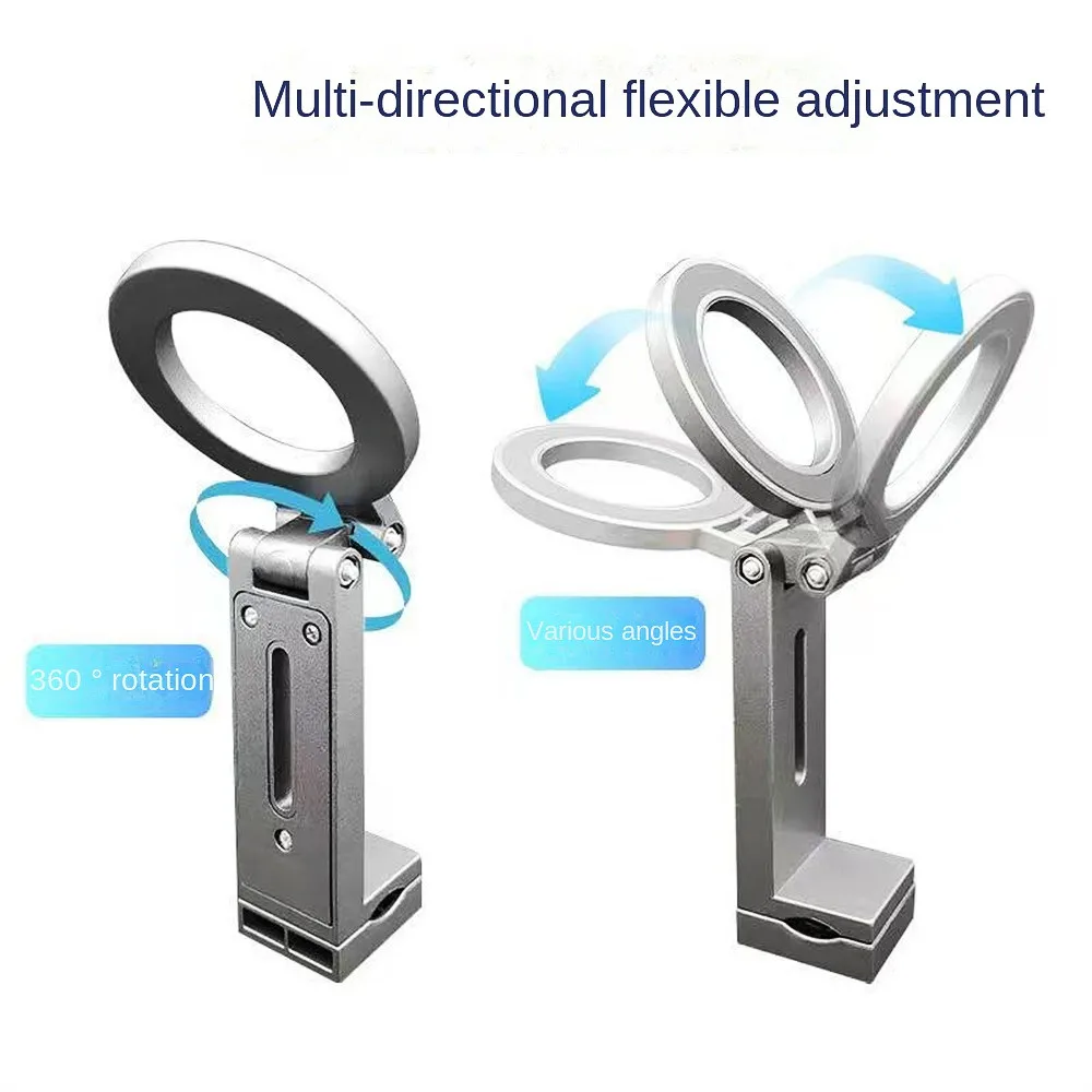 

Rotation Hands-Free Airplane Phone Mount for IPhone15 Pro Max Series Universal Magnetic Phone Holder Travel Essentials Flexible