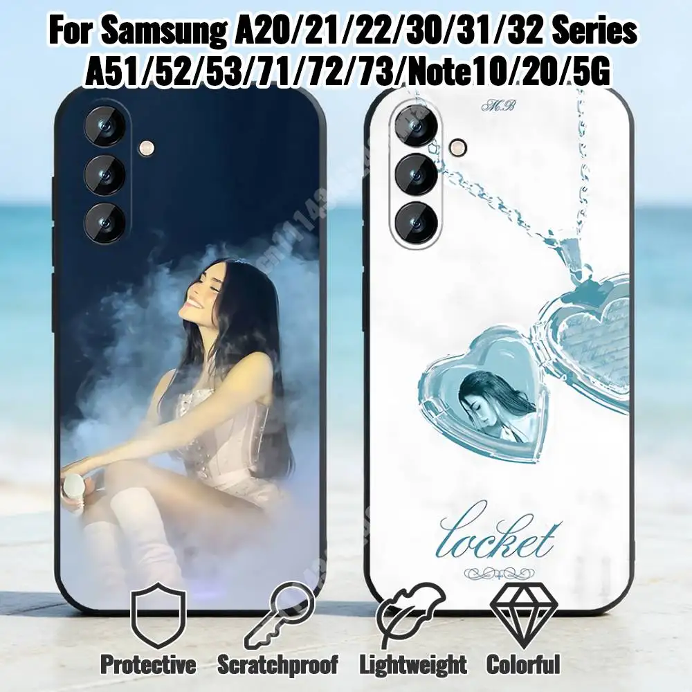 Locket M-Madison B-Beer Album Cover Phone Case for Samsung Galaxy A10 11 12 A20 21 22 S E A70 71 72 73 Shockproof Bumper