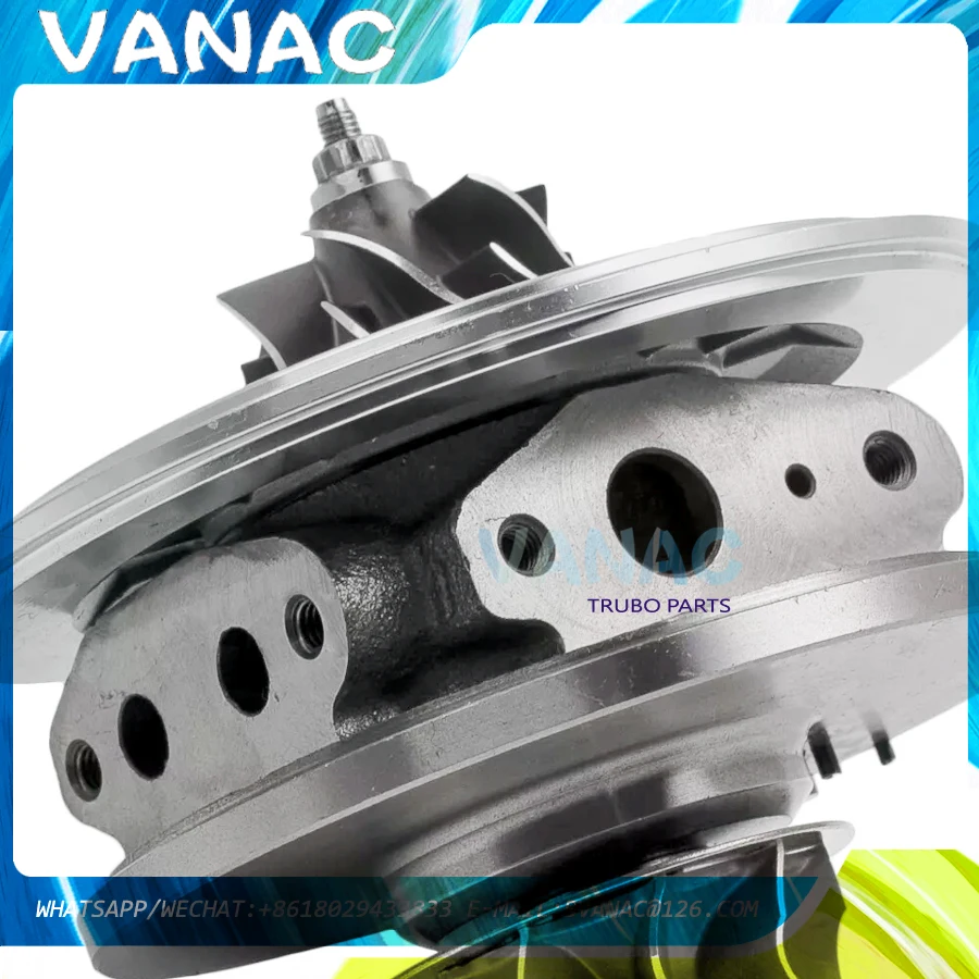 New 751243-5002S 751243 Turbo Cartridge 14411-EB300 GT2056V Turbine CHRA for Nissan Navara 2.5 DI 128 Kw - 174 HP QW25 (D40)