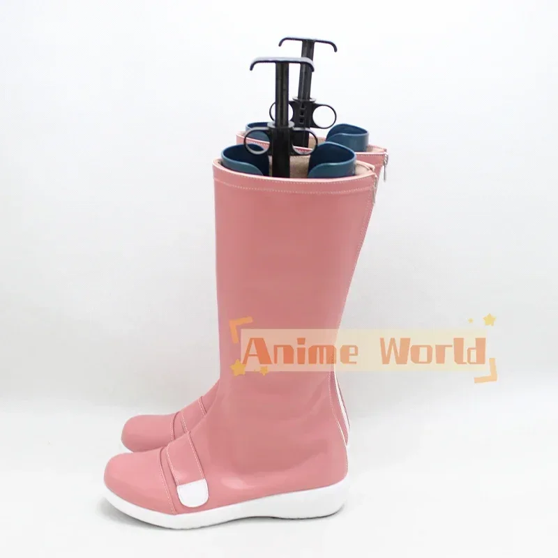 Dawn Cosplay Schuhe Halloween Karneval Stiefel PU Leder Schuhe Cosplay Requisiten Nach Maß